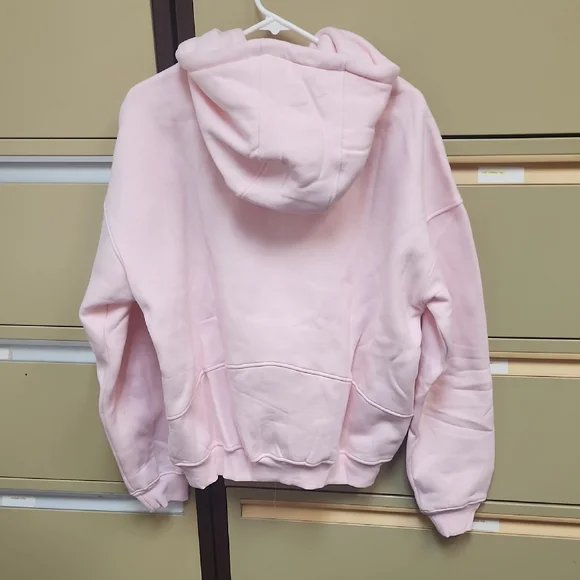 Comfrt Night & Day Pink Puff Hoodie Sweatshirt -Medium - Picture 4 of 5